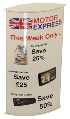 Show details for Totem Display Unit 660mm (Inc. Print)