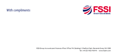 Show details for FSSI Accounts Compliment Slips