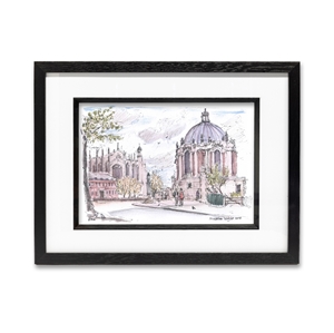 Show details for A4 Print School Library and Eton College Chapel