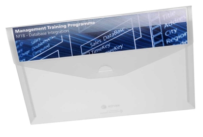 Show details for 003R93542 - A4 LANDSCAPE FLAT FOLDER - 297mm x 70mm