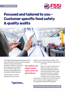 Show details for FSSI Audit and Inspection Flyer - Variable PDF