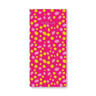 Show details for List Pads Daisies Pink
