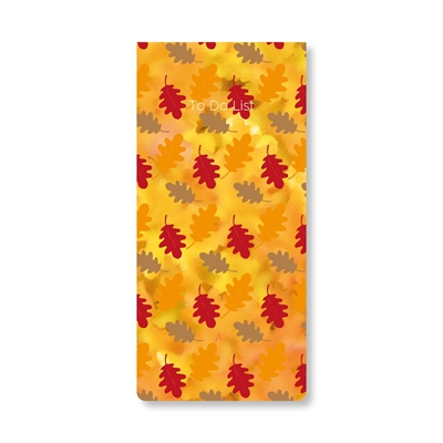 Show details for List Pads Autumn Leaves