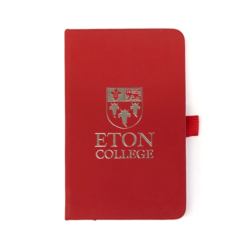 Show details for Small Eton Notebook A6 (Red)