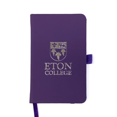 Show details for Small Eton Notebook A6 (Purple)