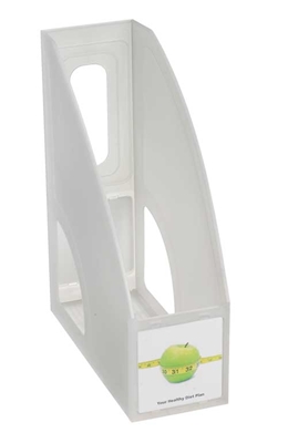 Show details for 003R98871 - FROSTED MAGAZINE FILE - 88mm x 88mm