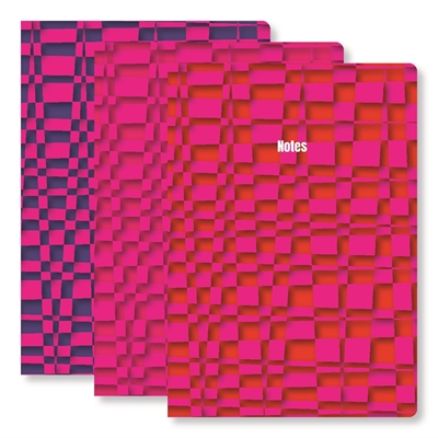 Show details for Set of Three A5 Notebooks Check